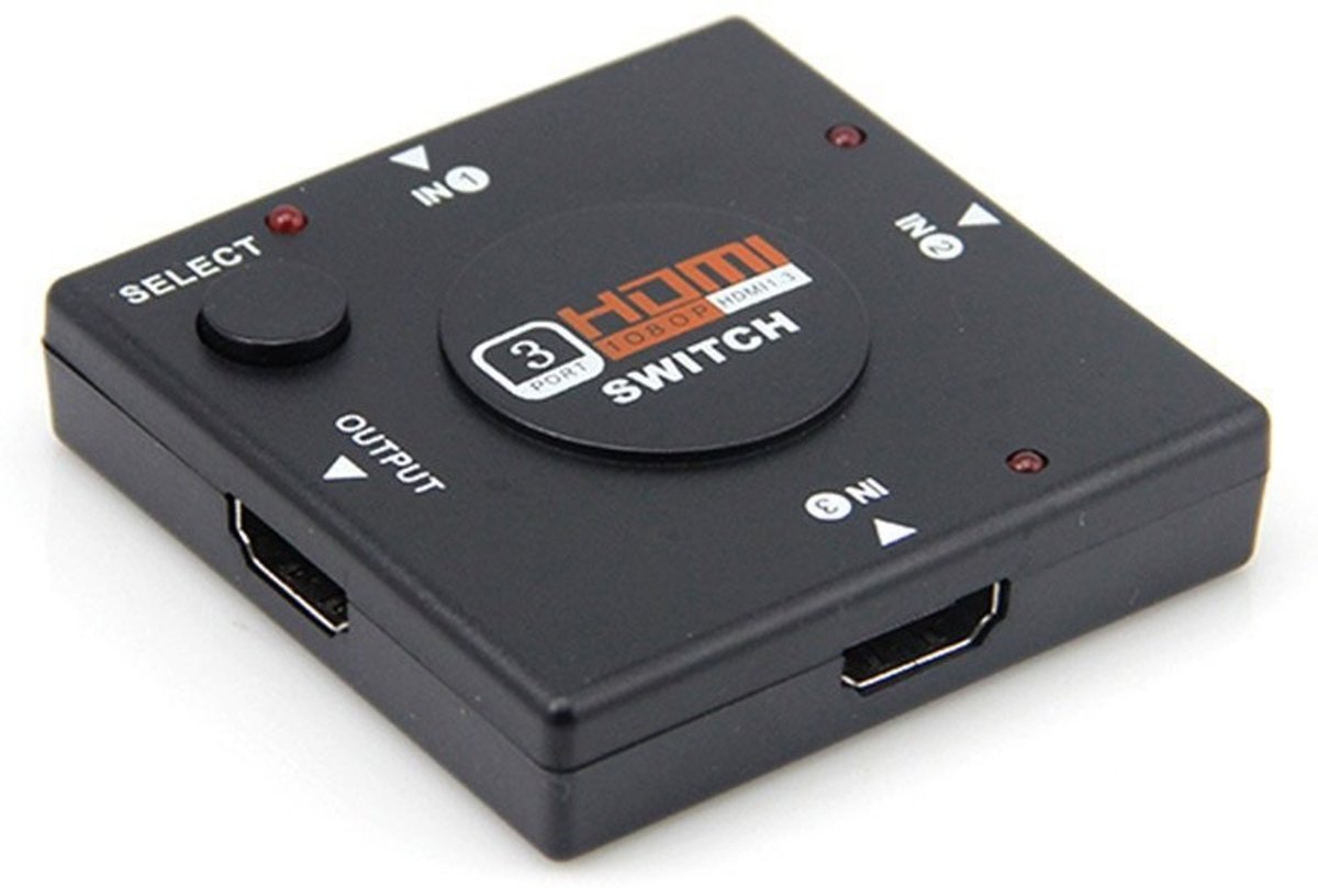 HDMI splitter, HDMI switch voor 3 poorten