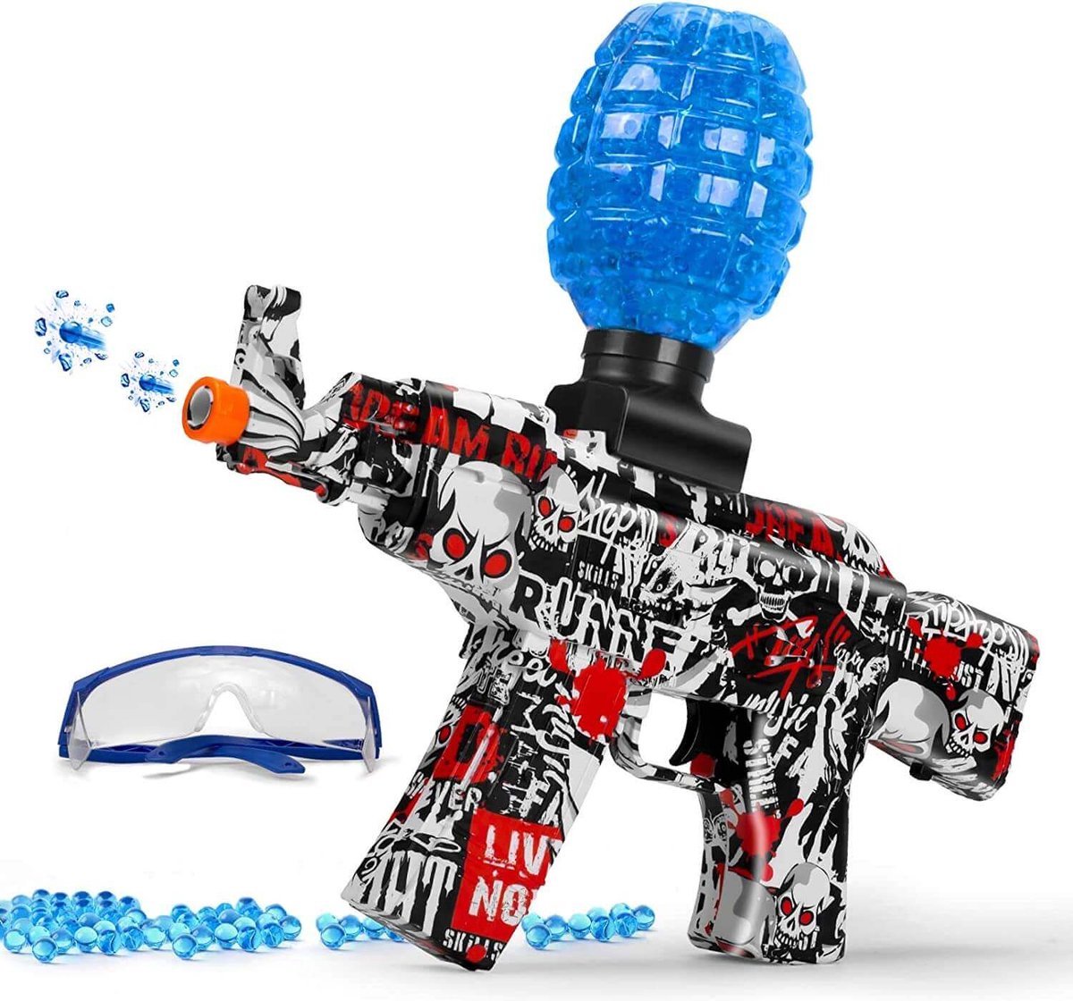 YAR - Gelblaster - Orbeez - Gelblaster - 10.000 balletjes - WaterBom Schiet Gun - Blaster Elektrische Splatter Ball Blaster Voor Outdoor Team Shooting