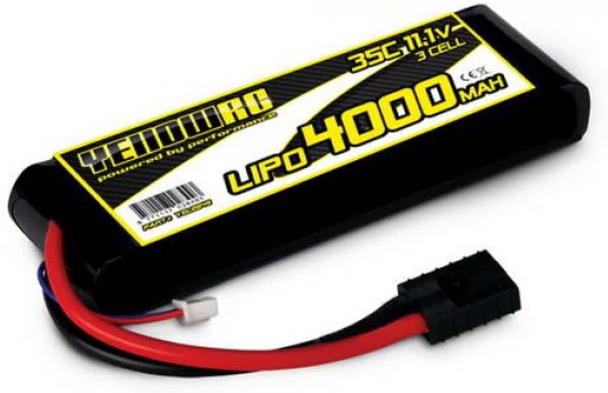 Yellow RC lipo Accu 35c 11,1 volt 4000mah