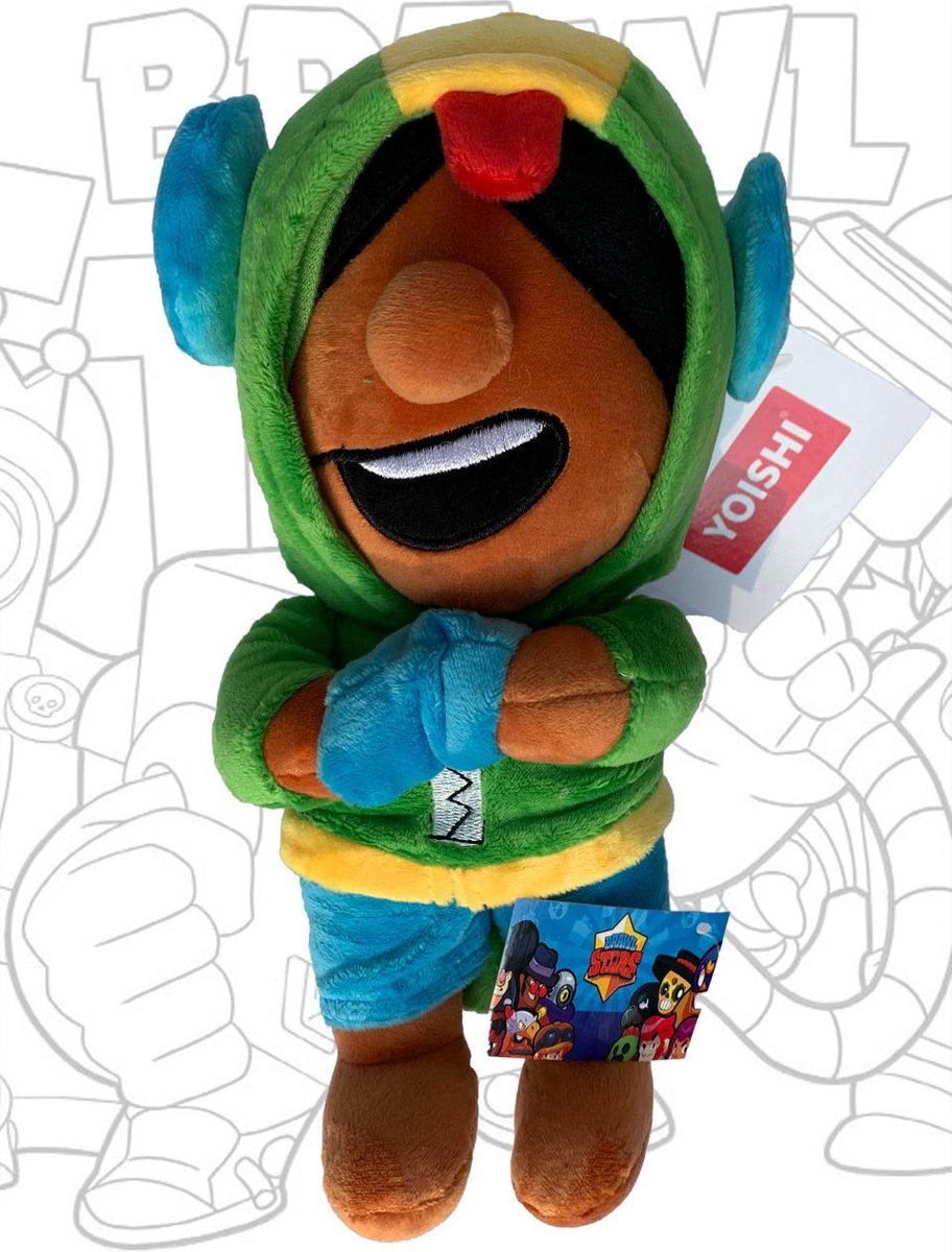 Brawl Stars Leon pluche knuffel (28 cm) YOISHI®