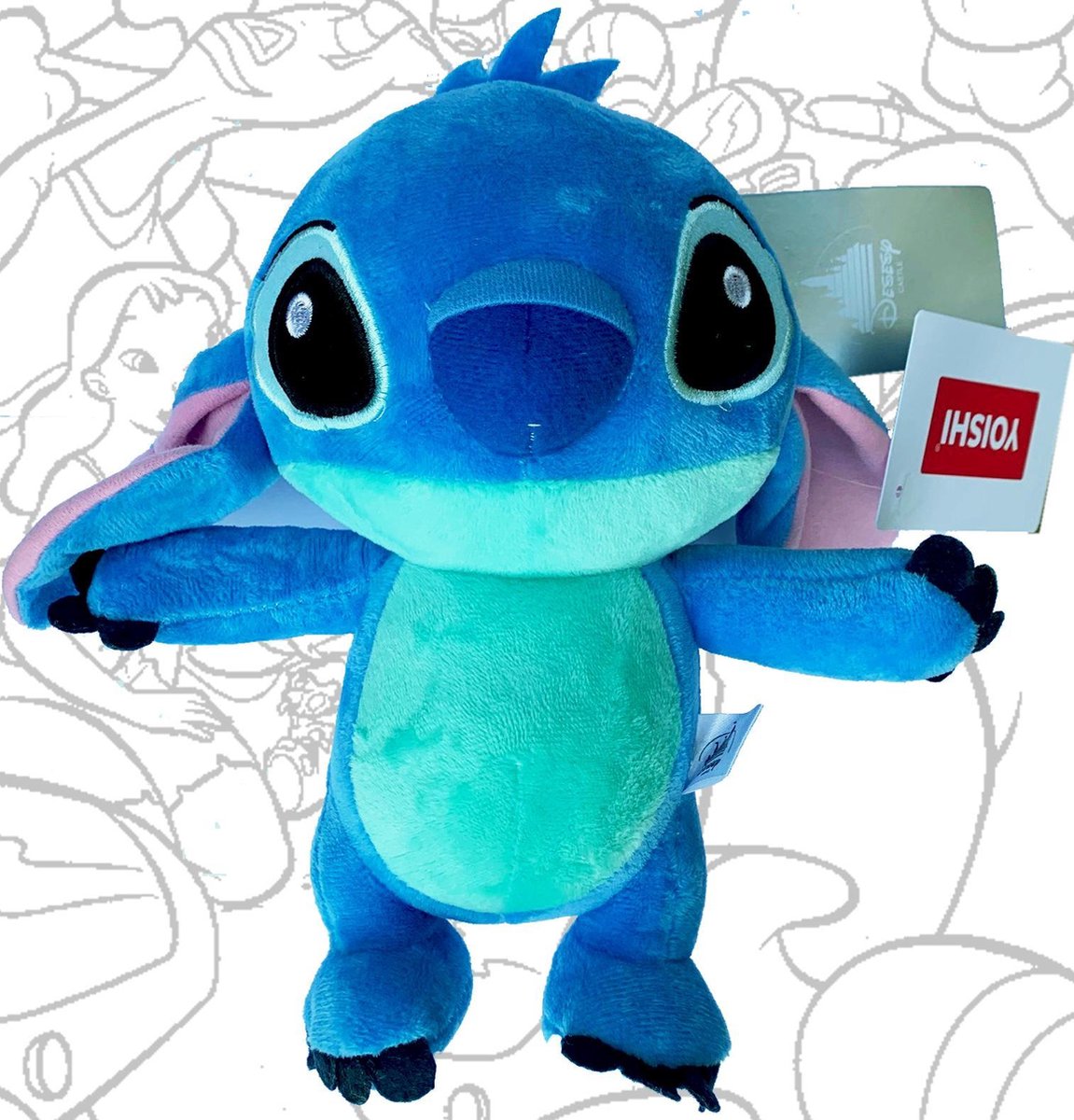 Lilo en Stitch pluche knuffel (25 cm) YOISHI®