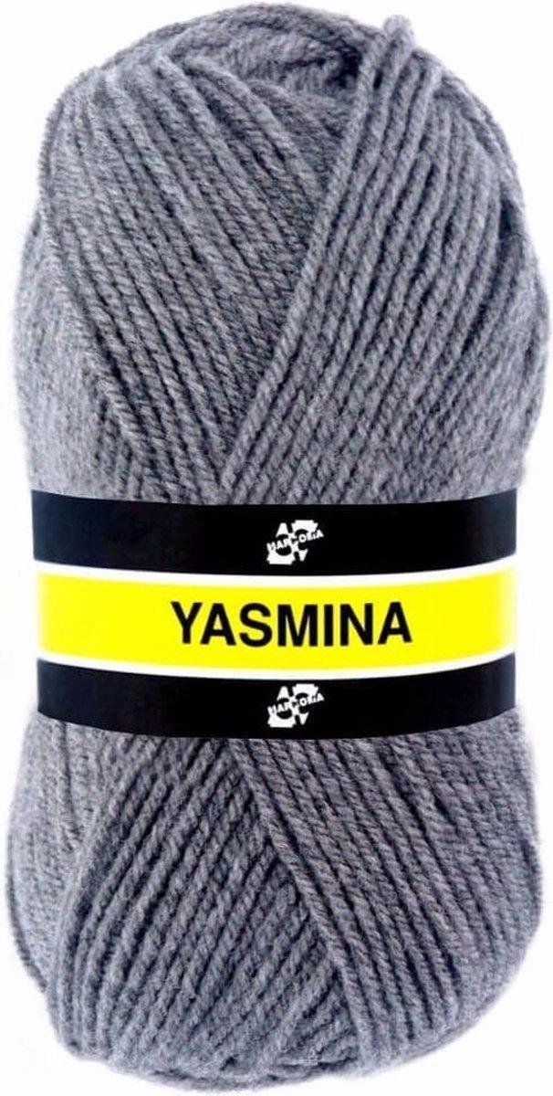 Yasmina 1158 grijs,  18 bollen a 40 gram