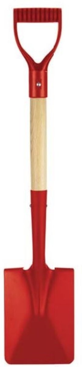 Yello Schep Metaal/hout Rood 75 Cm