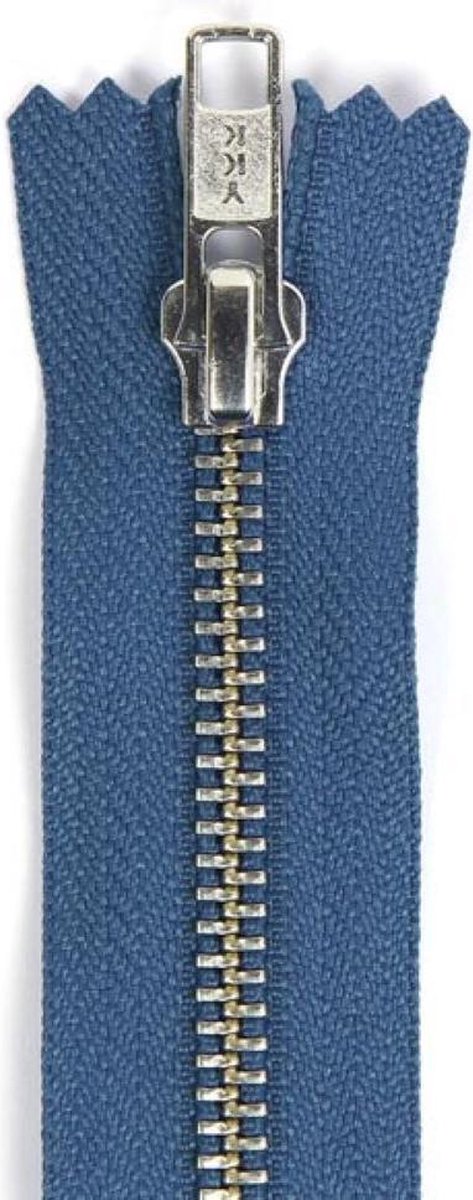 YKK BroekRits 12 CM Marine Blauw, Jeans Blauw en Zwart