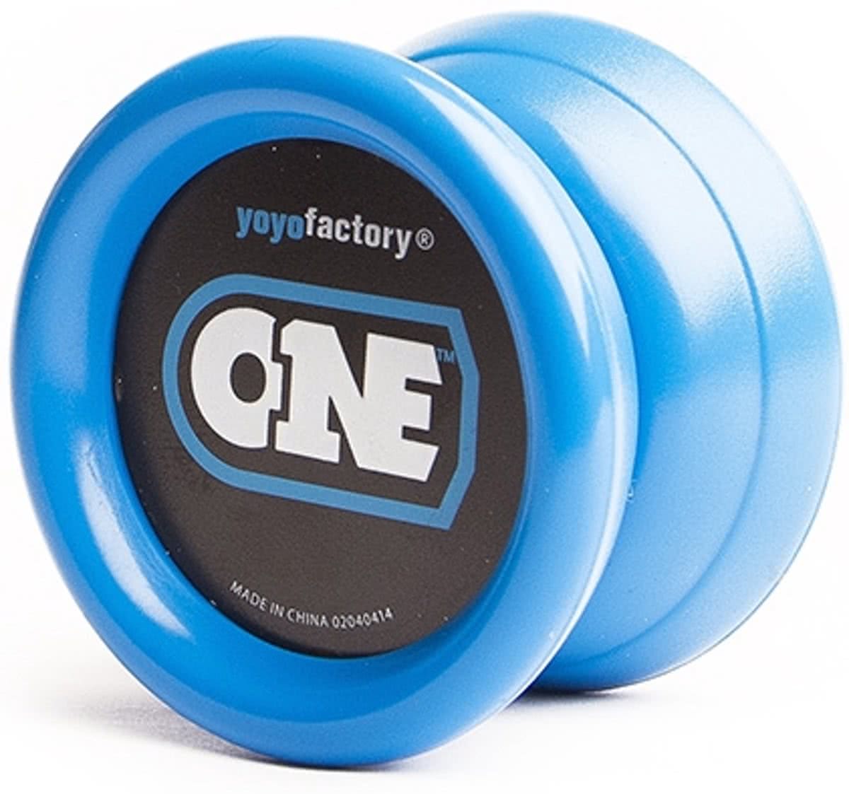 YoYoFactory - ONE - BLAUW - De ideale jojo voor beginners.