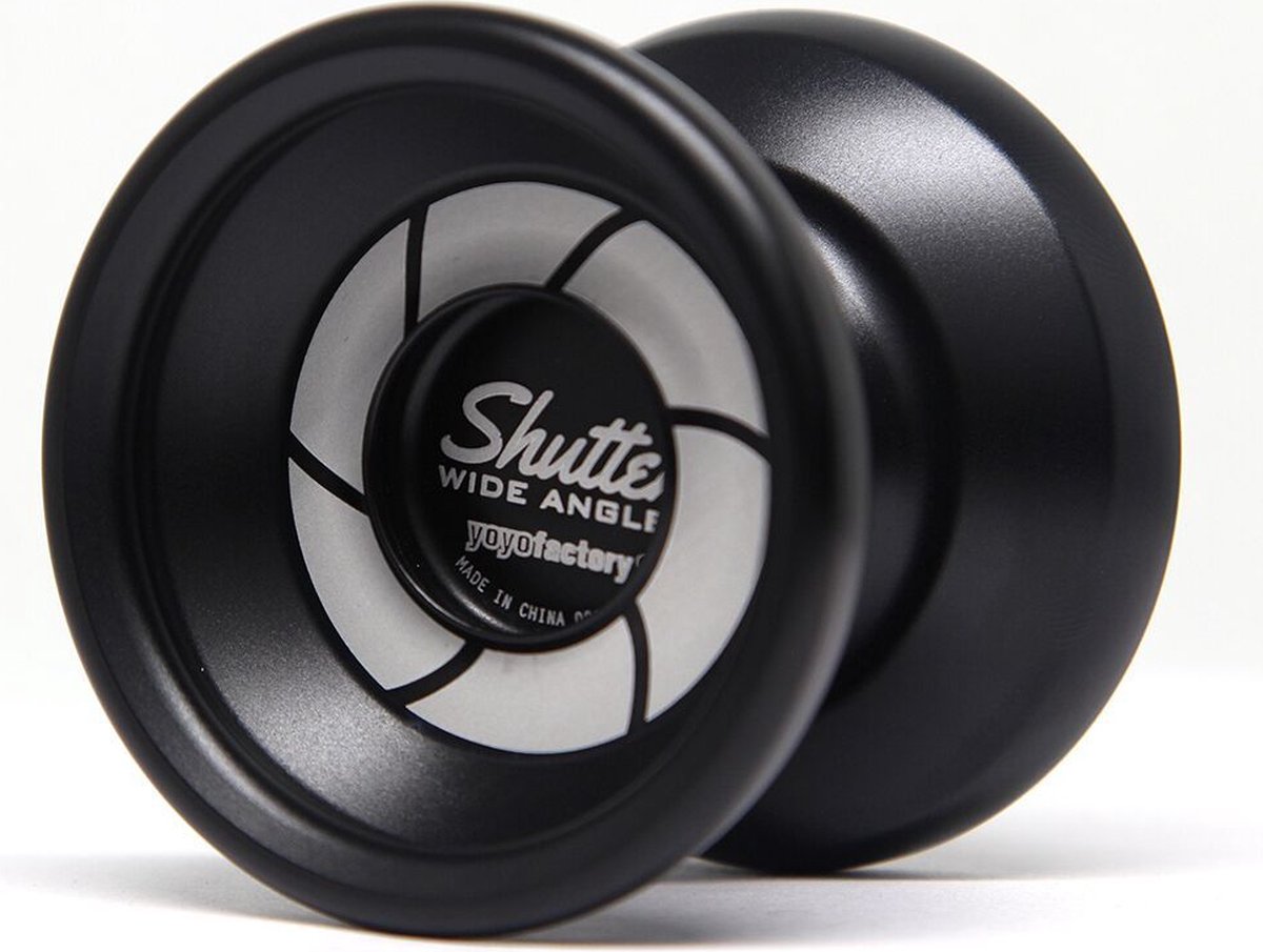 YoYoFactory - SHUTTER - Zwart - De ideale betaalbare High Performance jojo.