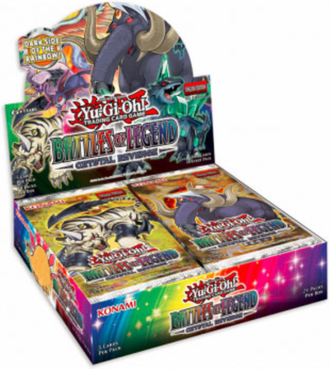 YGO - Battles of Legend: Crystal Revenge Booster Display (24 Packs) – EN