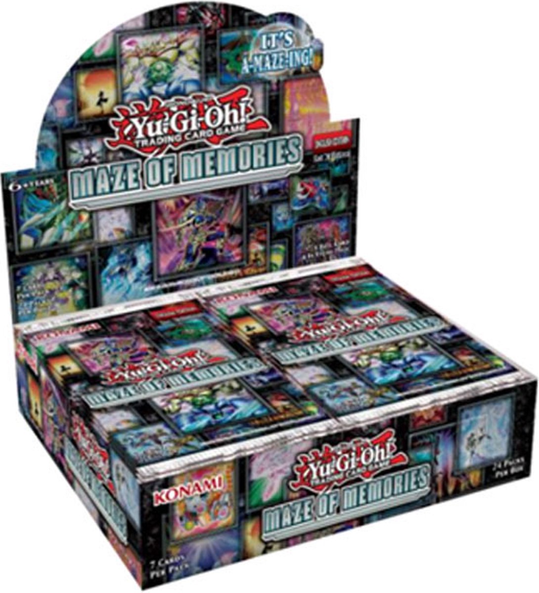 Yu-Gi-Oh! Maze of Memories Booster Box - Verzamelkaarten - 67 kaarten