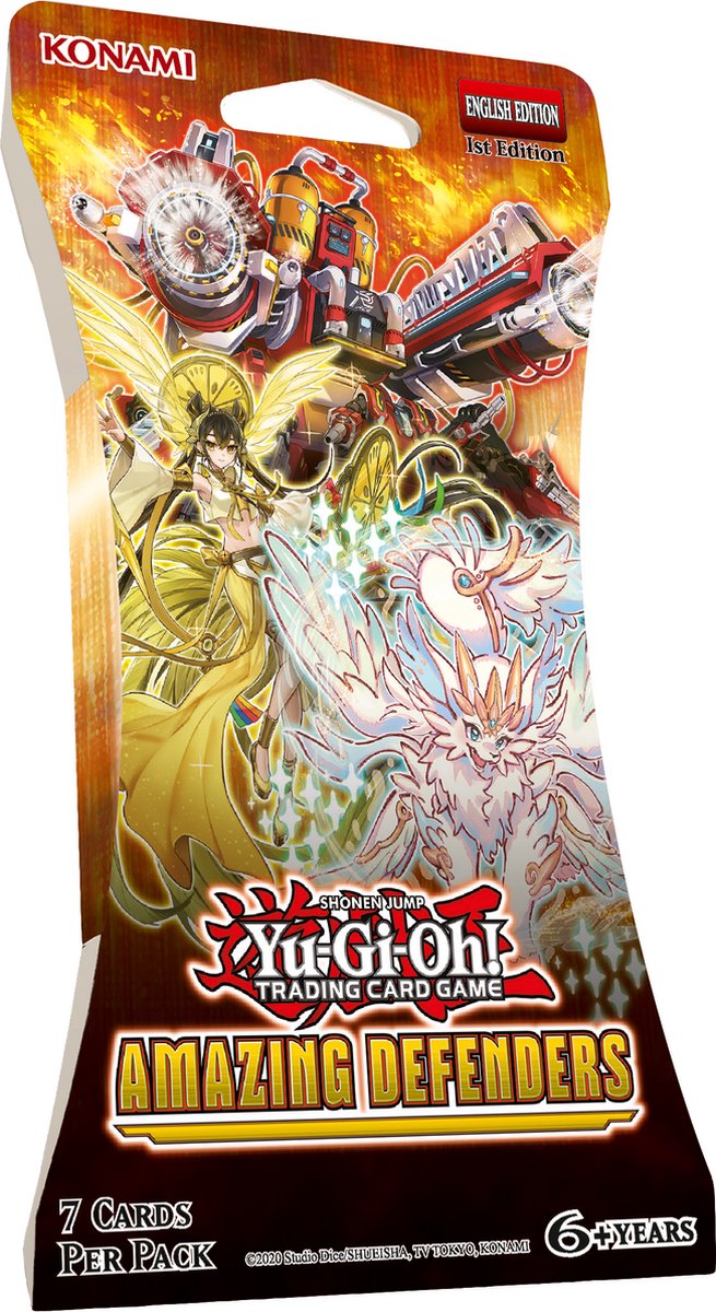 Yu-Gi-Oh! Amazing Defenders Sleeved Booster - Yu-Gi-Oh Kaarten