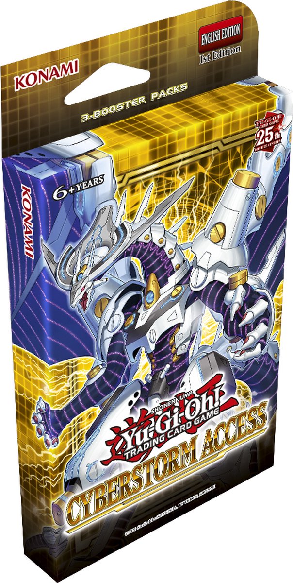 Yu-Gi-Oh! Cyberstorm Access 3 Booster Pack - Yu-Gi-Oh Kaarten