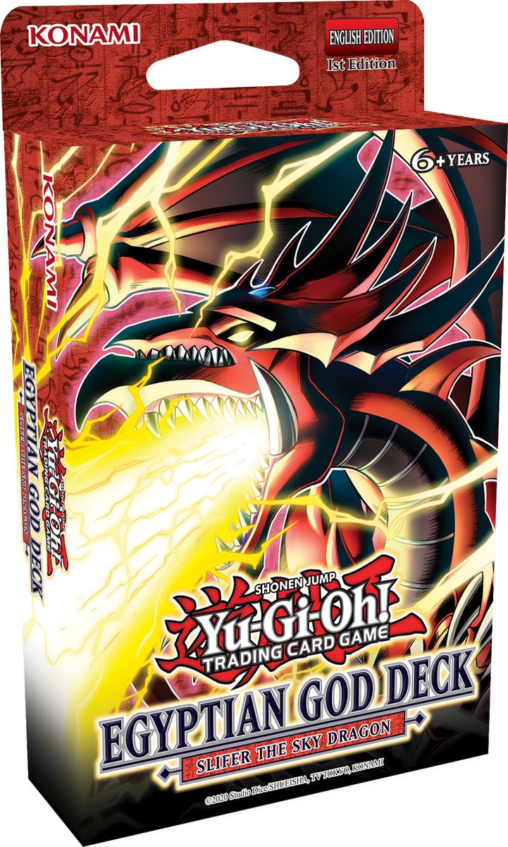 Yu-Gi-Oh! Egyptian God Deck Slifer the Sky Dragon Deck - Yu-Gi-Oh Kaarten