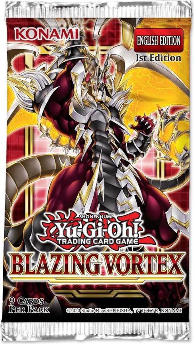 TCG Yu-Gi-Oh! Blazing Vortex Booster Pack YU-GI-OH