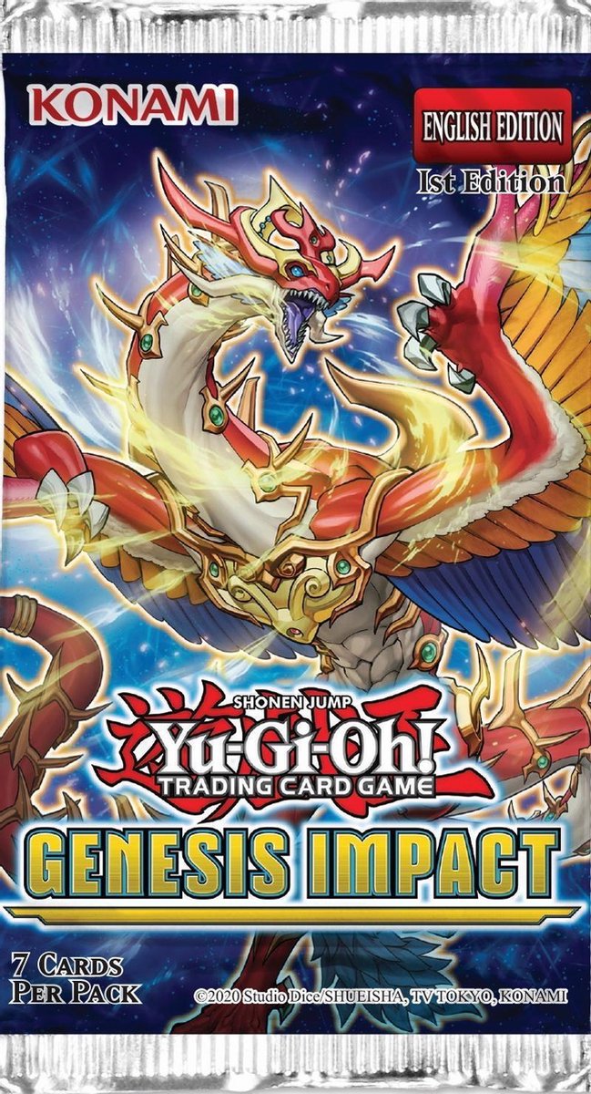 Yu-Gi-Oh! - Genesis Impact booster pack - yugioh kaarten