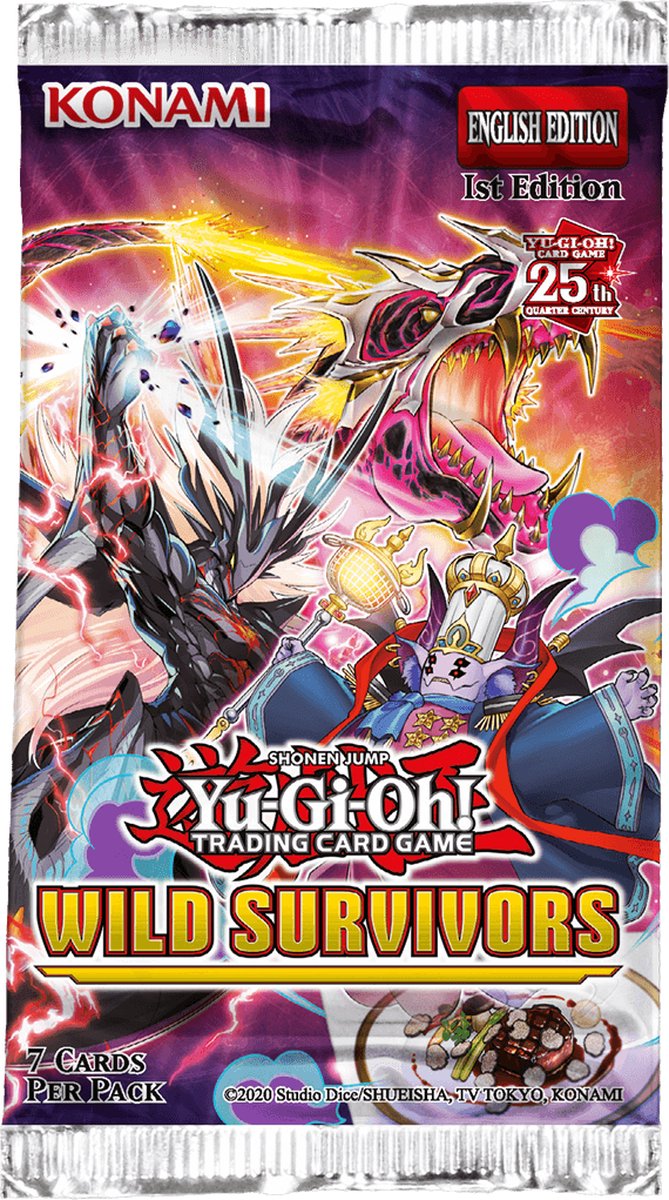 Yu-Gi-Oh! - Wild Survivors Booster Pack - Yugioh kaarten