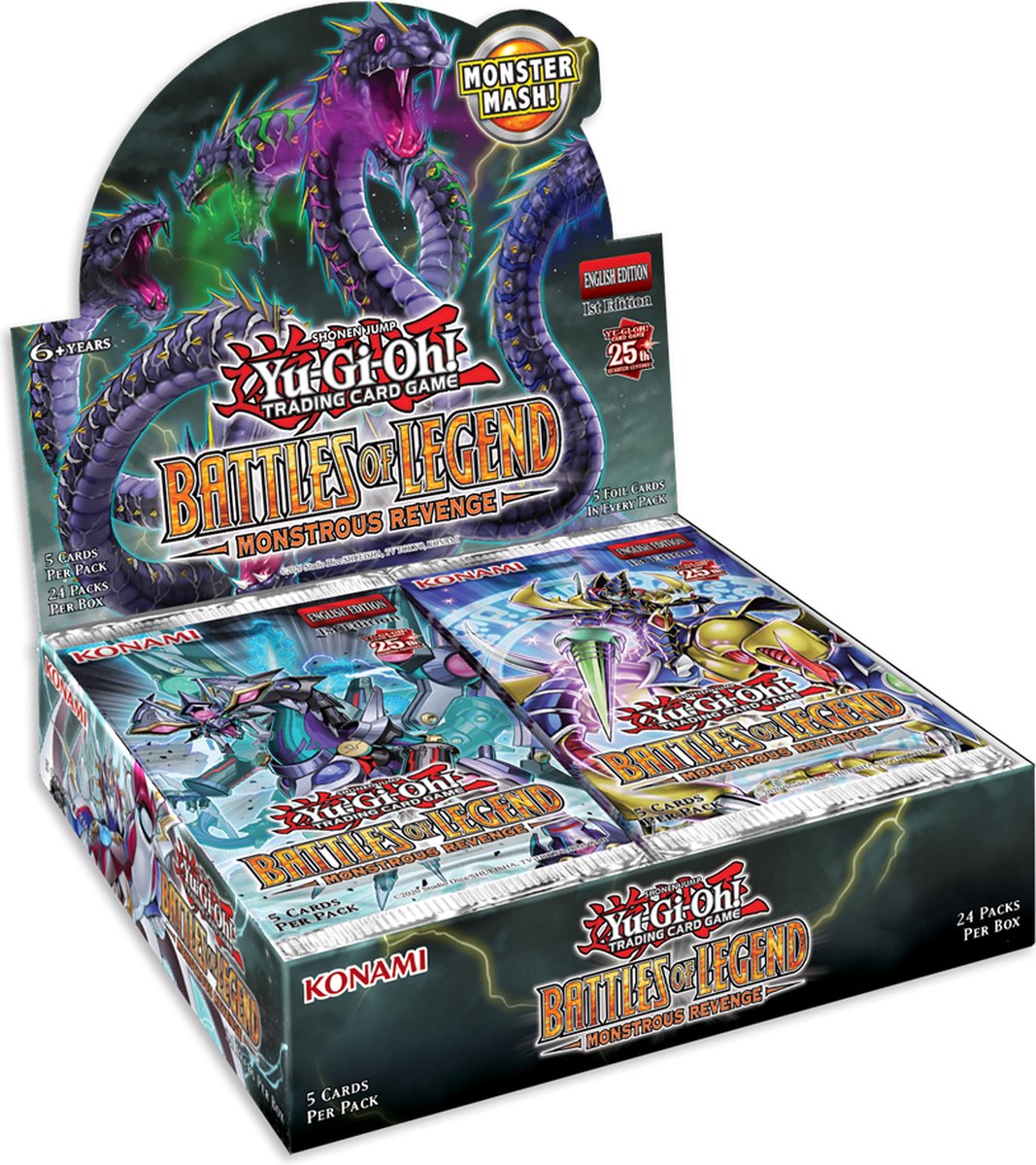 Yu-Gi-Oh! Battle of Legend Monstrous Revenge Booster Display - Yu-Gi-Oh Kaarten