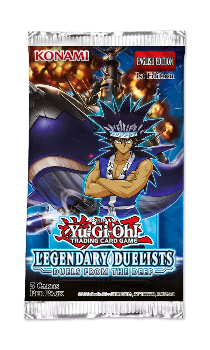 Yu-Gi-Oh! Legendary Duelists - Duels From the Deep Booster Pack - Yugioh Kaarten