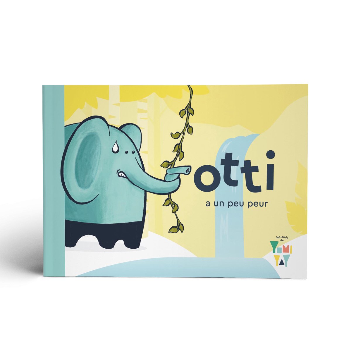   voorleesboek - Petit livre - Eléphant -Otti a un peu peur