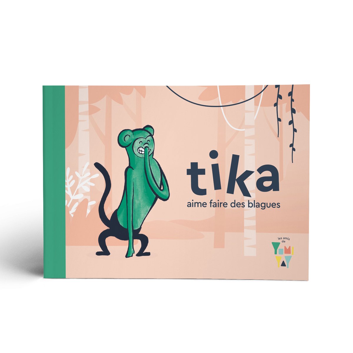   voorleesboek - Petit livre - Signe- Tika aime faire des blagues