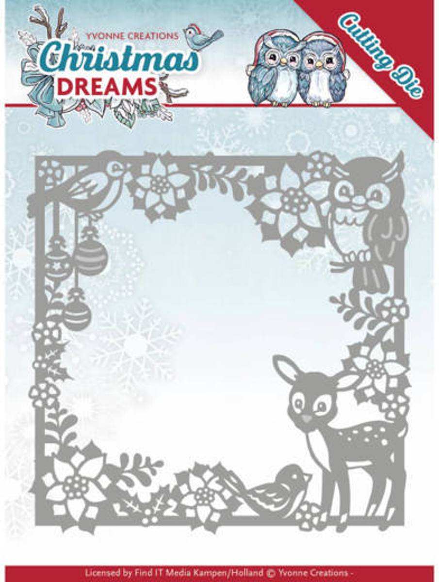 Dies - Yvonne Creations - Christmas Dreams - Christmas Animal Frame