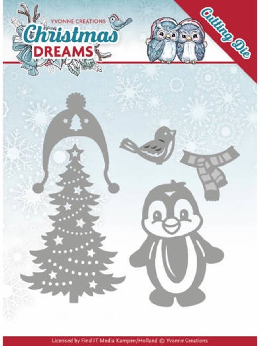 Mal  -  s - Christmas Dreams - Kerst pingu�n