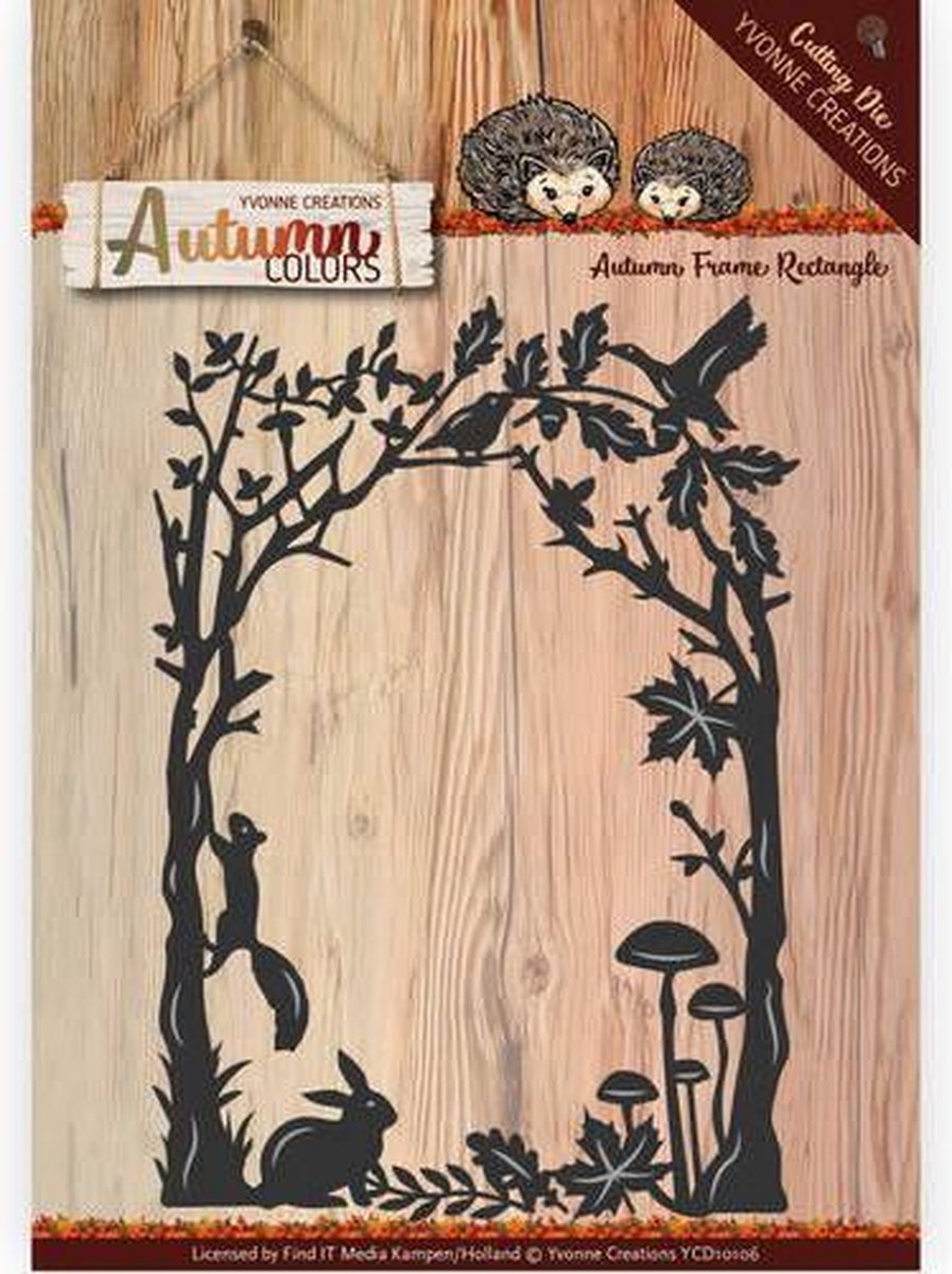 Mal -   -  Autumn Colors- Omlijsting Rechthoek