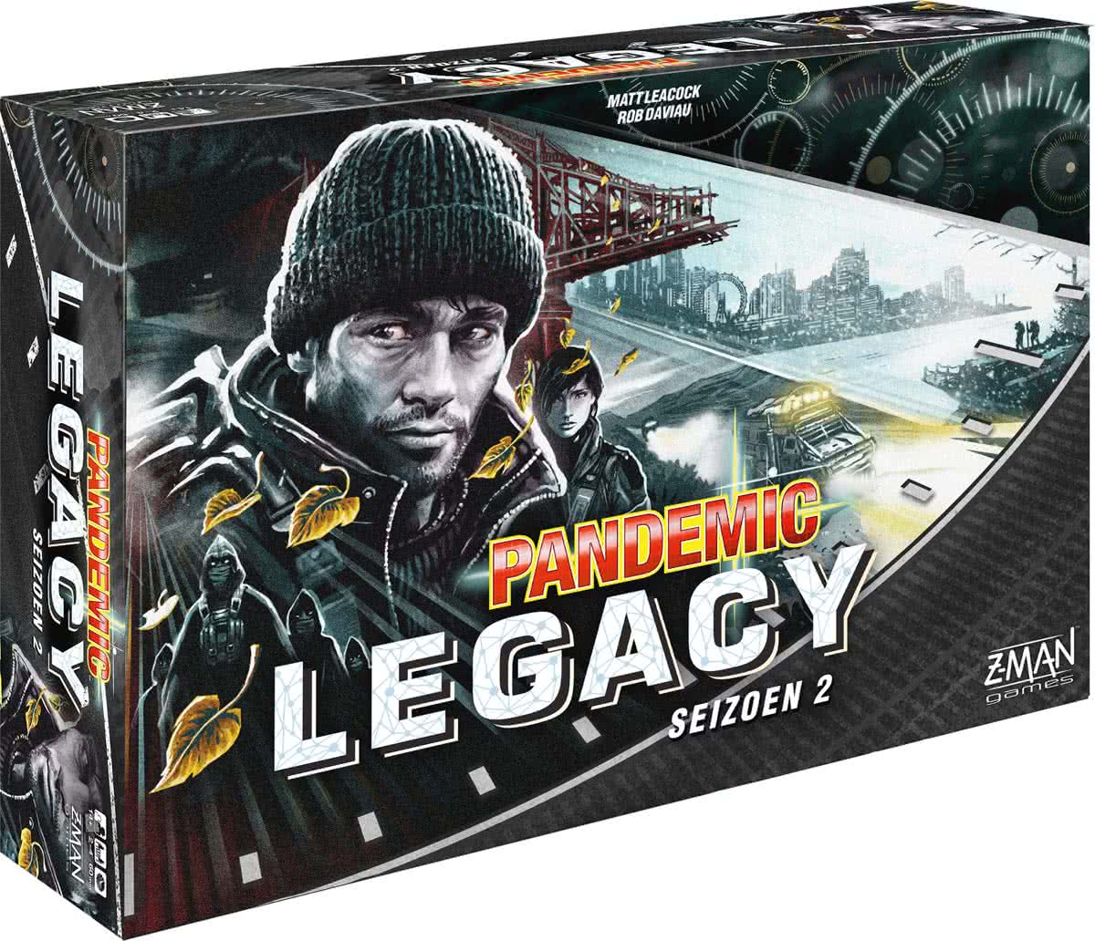 Pandemic Legacy Seizoen 2 Black - Bordspel