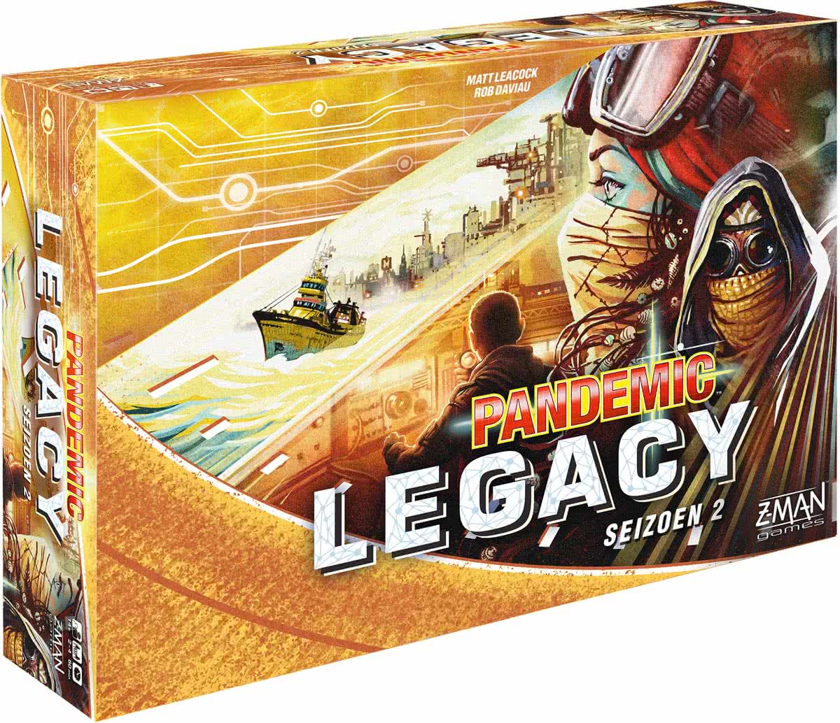 Pandemic Legacy Seizoen 2 Yellow - Bordspel