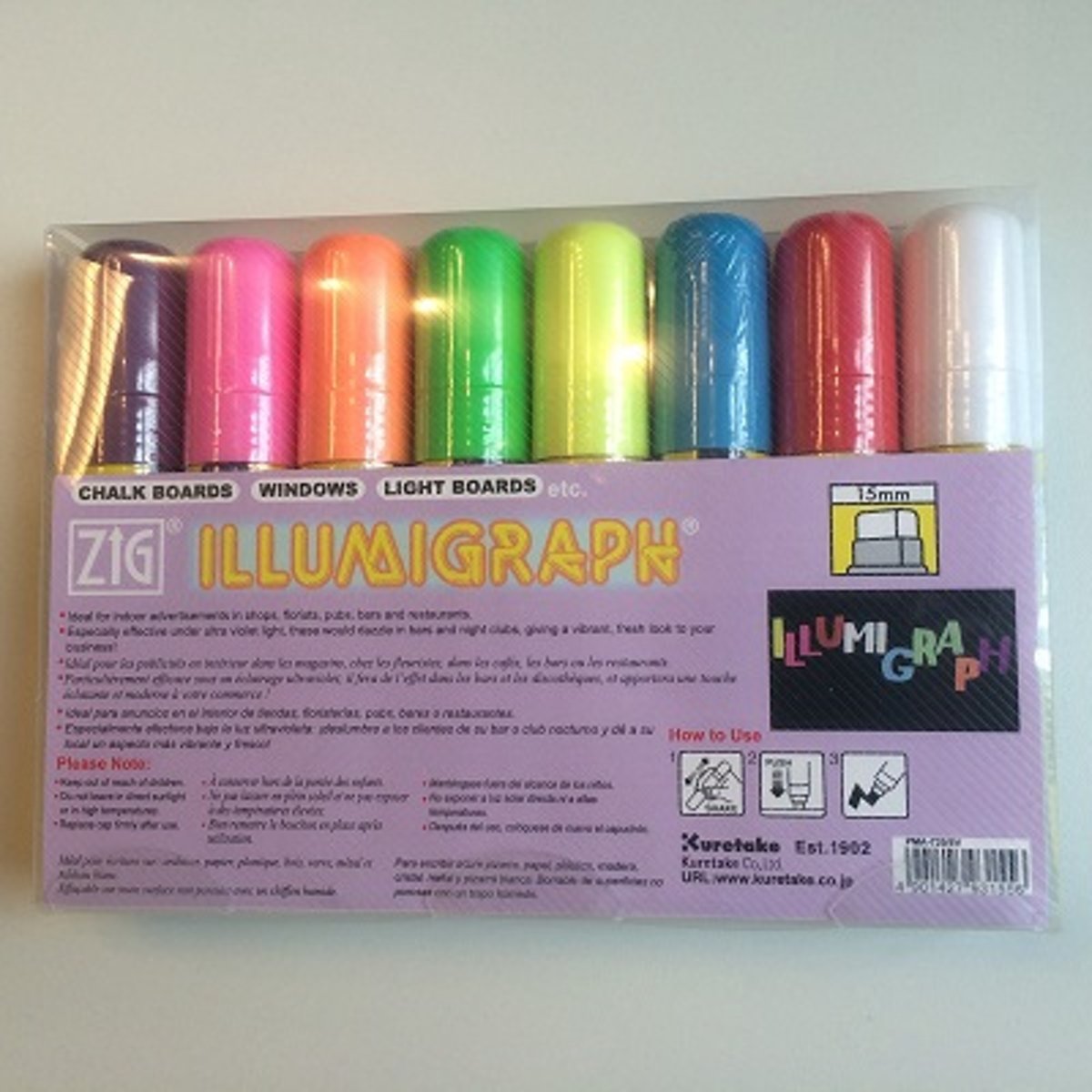   Illumigraph PMA-720 krijtmarker-set