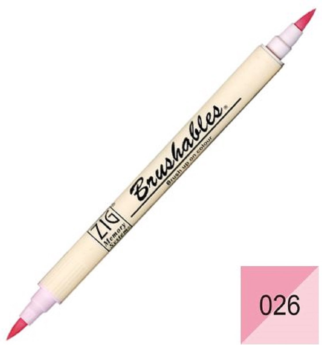 Zig Brushables 026 baby pink