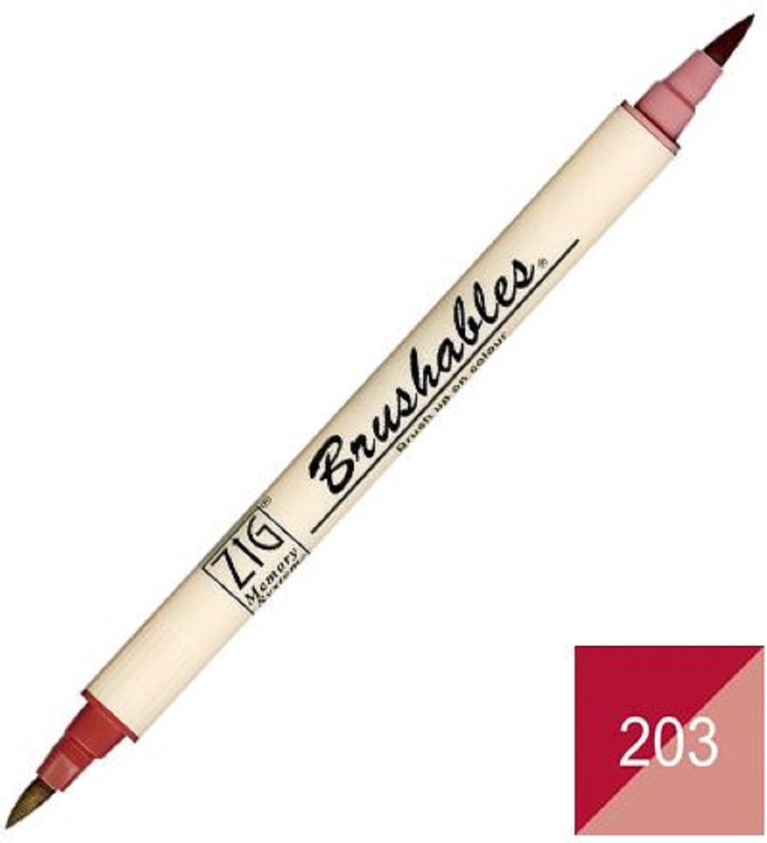 Zig Brushables 203 antique burgundy