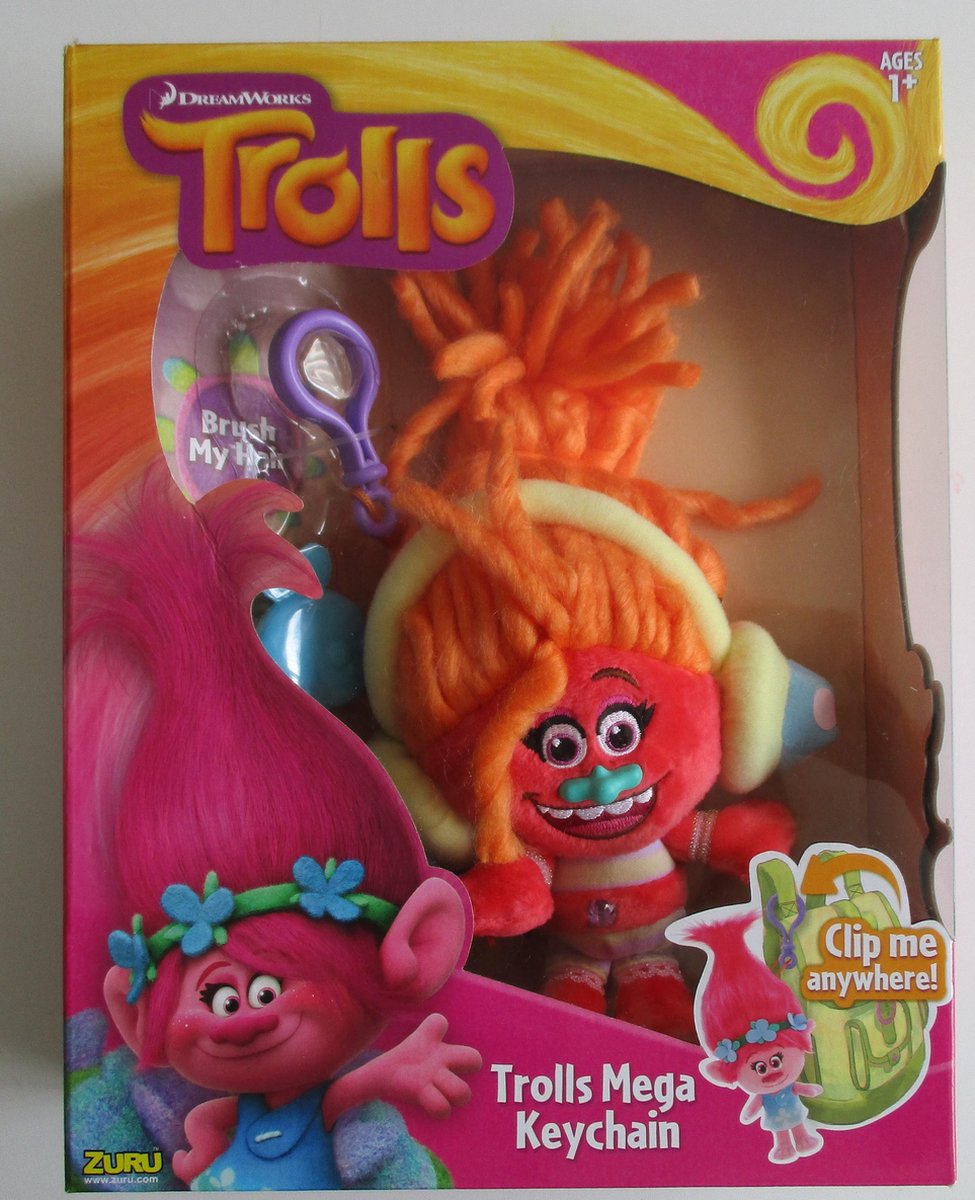 Trolls Mega keychain DJ Suki