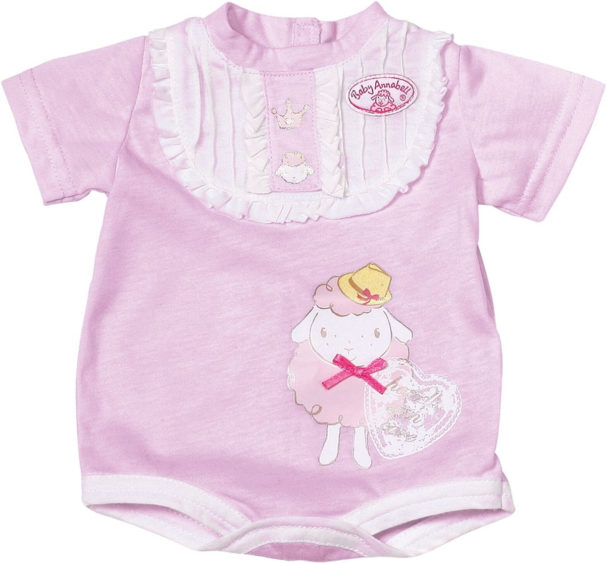 Baby Annabell Ondergoed in roze/wit of lila (assorti, 1 set)