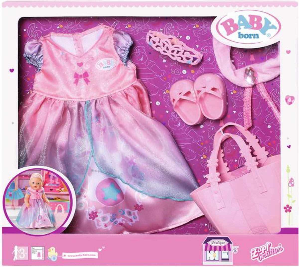 Baby Born Boutique Deluxe Shopping Princess