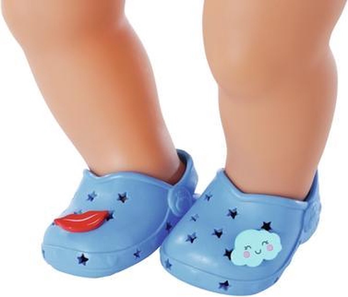 Baby Born Vakantie Schoenen Met Pins Lichtblauw