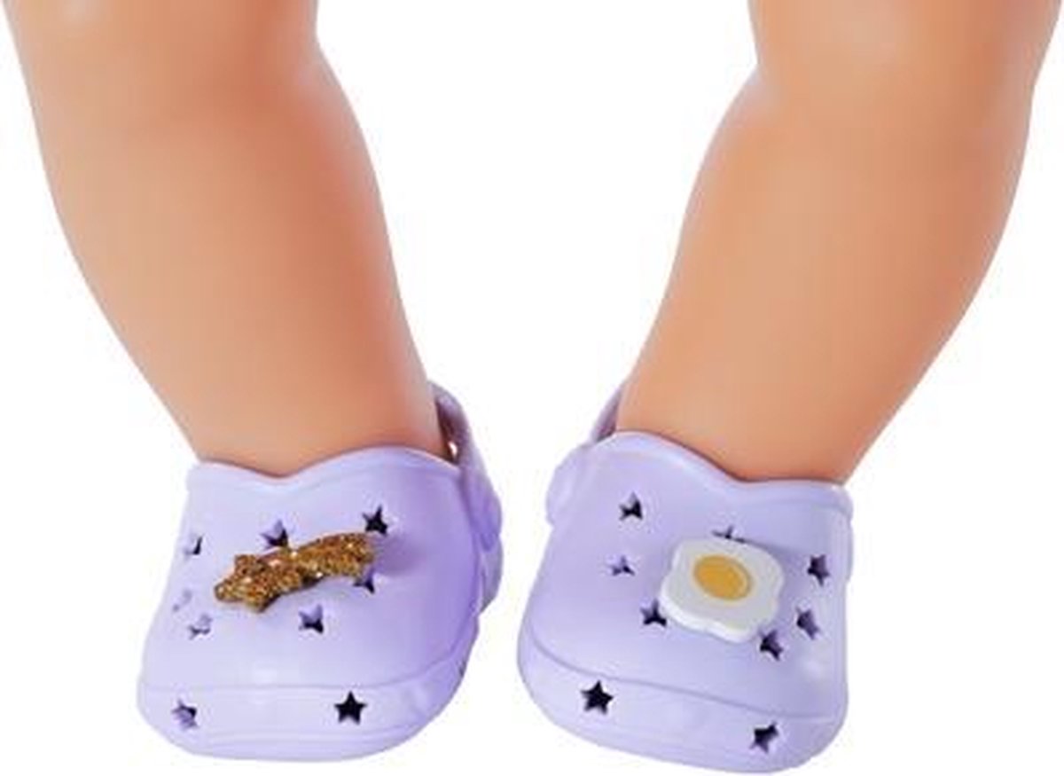 Baby Born Vakantie Schoenen Met Pins Paars