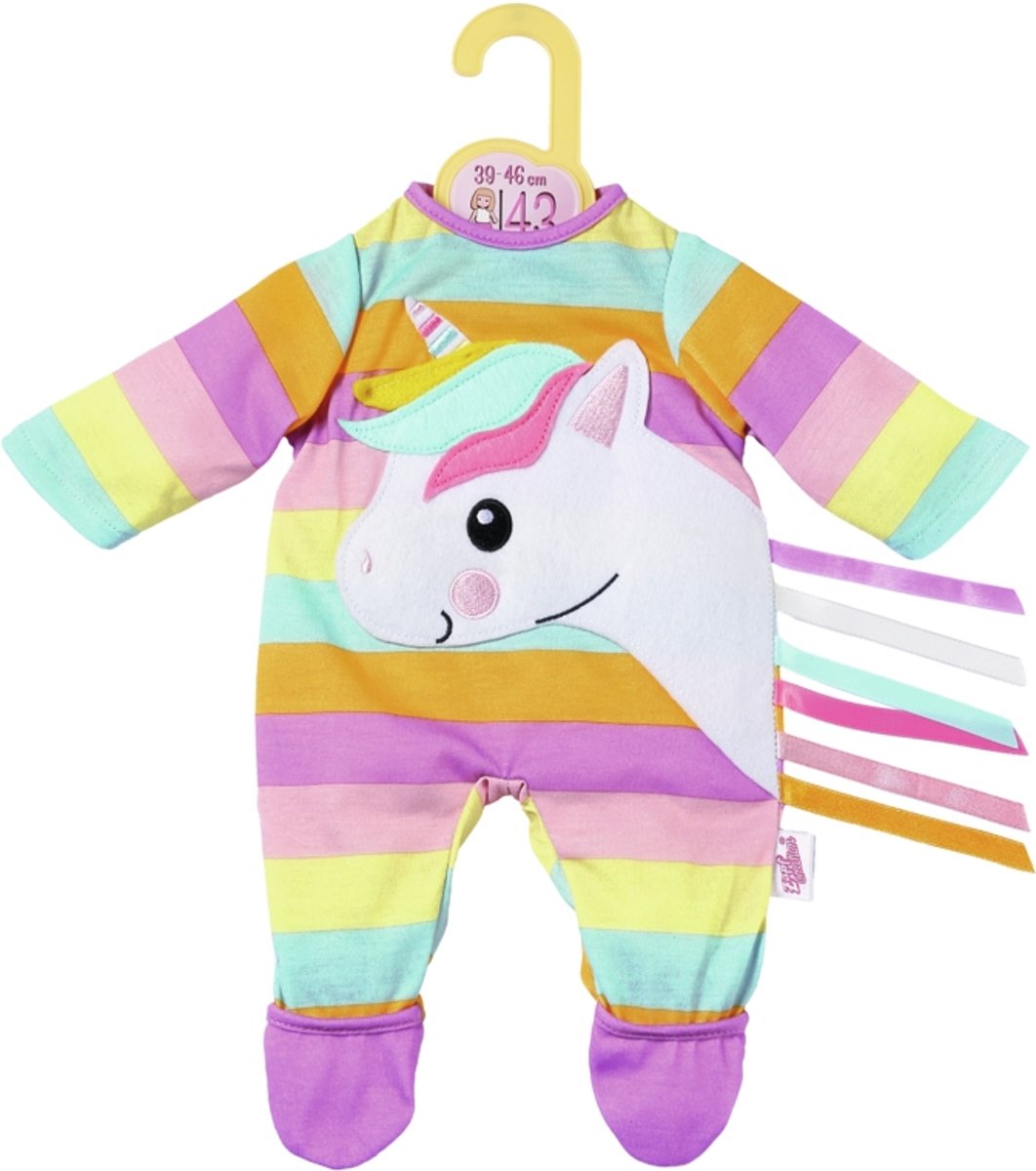 Dolly Moda Unicorn Romper 43cm