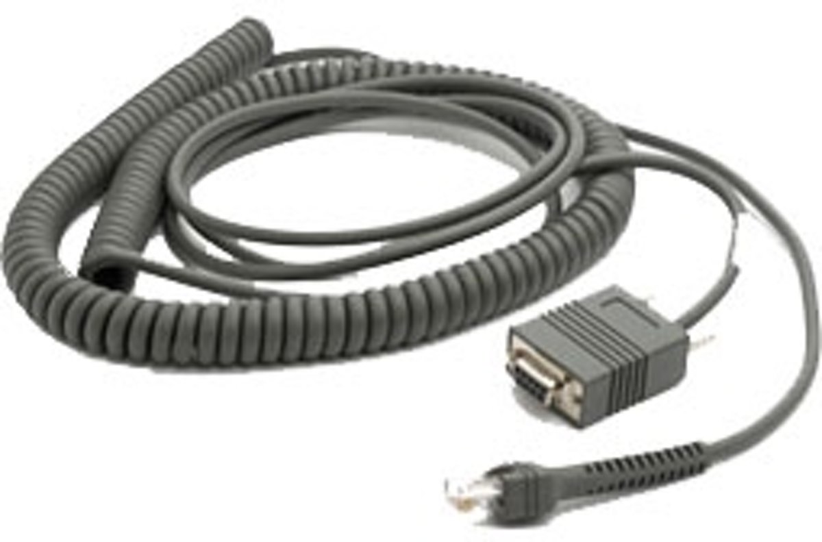 Zebra RS232 Cable Signaalkabel 6 m Grijs