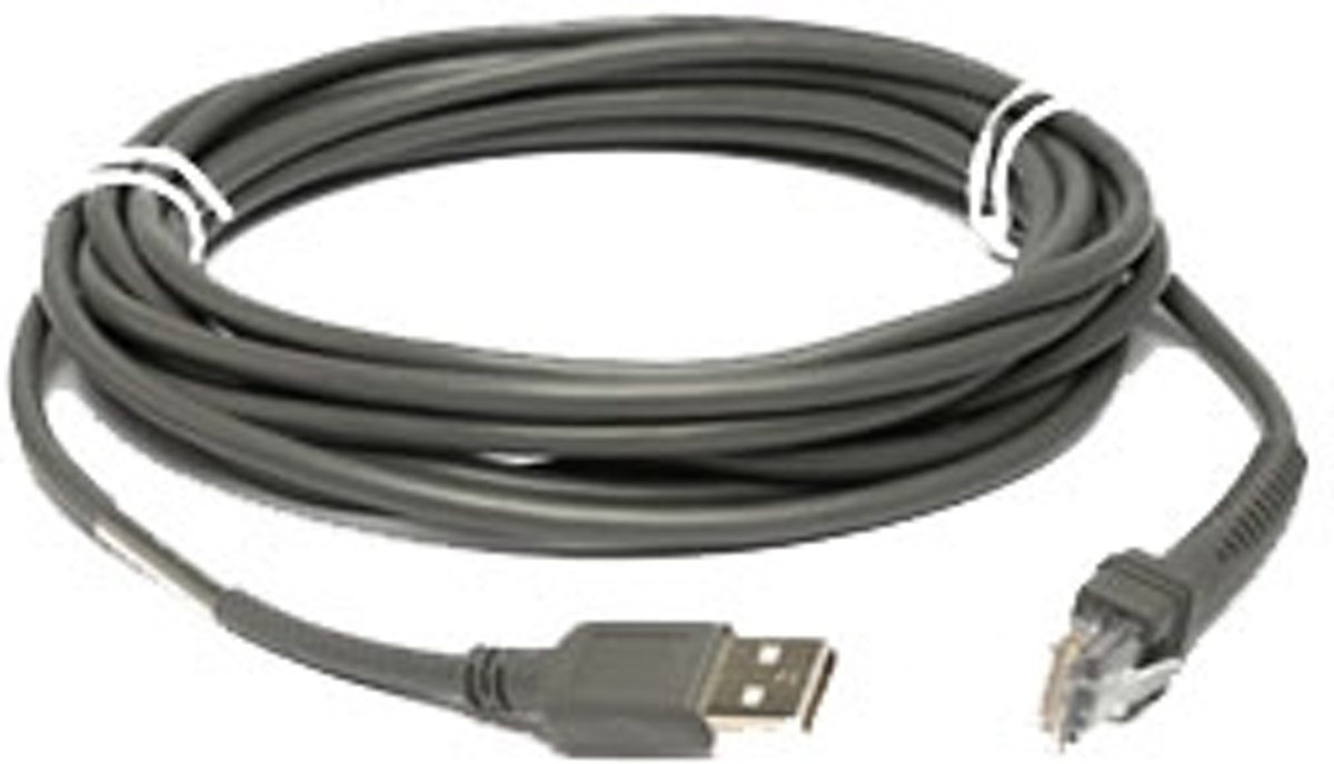 Zebra USB 2.0 A Male naar RJ45 - 4.5 m