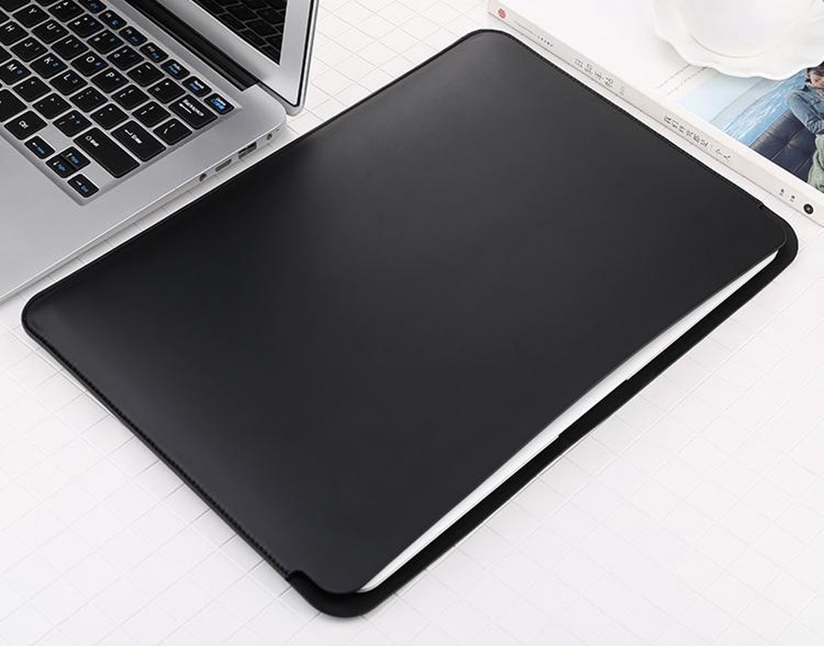 ZenXtravel™ Leren Sleeve voor 16‑inch Apple MacBook Air /Apple MacBook Pro 2020/2021 Black