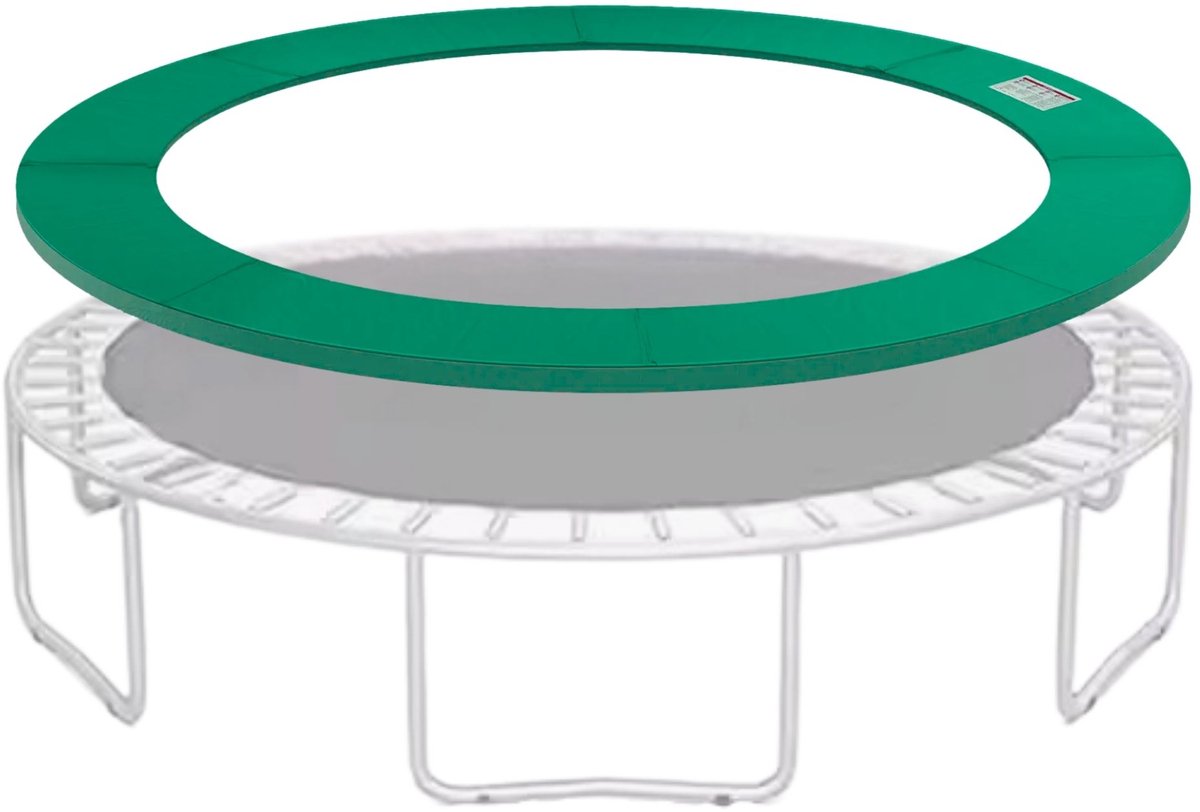   - Trampoline rand - 305 cm - Beschermrand trampoline -   - Groen - PVC