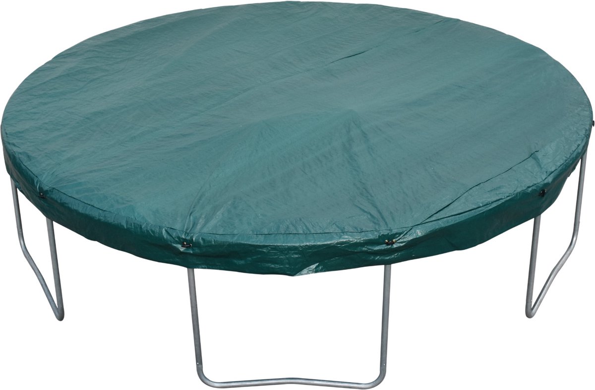   Trampoline afdekhoes 366 cm • Weerbestendige beschermhoezen voor ronde trampolines • Beschermt springmat en veren tegen regen, sneeuw, bladeren en uv-straling • Makkelijk in gebruik, lange levensduur