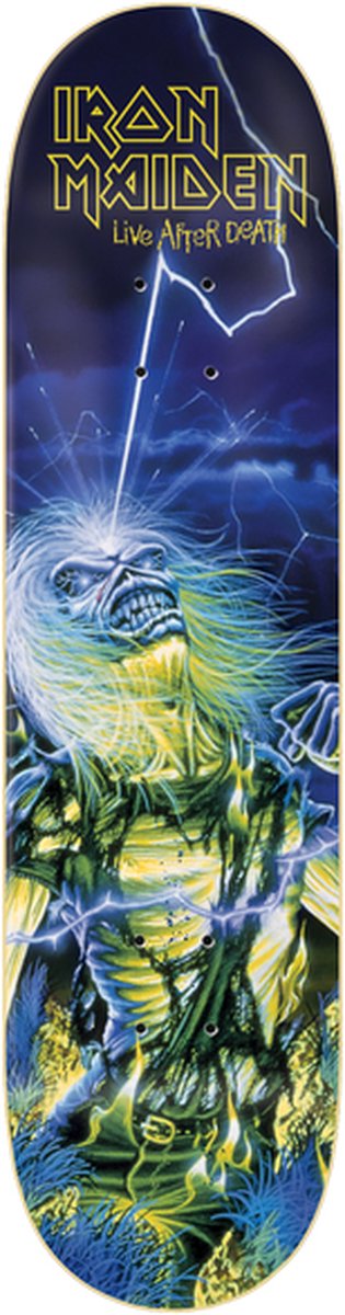 Zero Iron Maiden Live After Death 8.25 skateboard deck