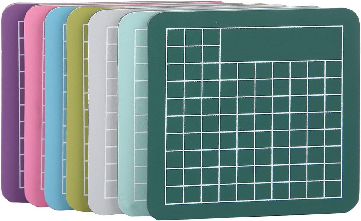   - Set van 7 Flexibele Plastic   Mini Mat Handwerk Accessoires - Zelfgenezing, Snijplank, Carving