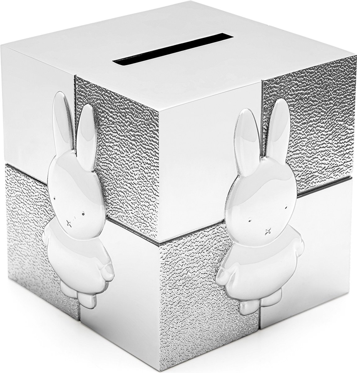 Zilverstad - Spaarpot Kubus nijntje