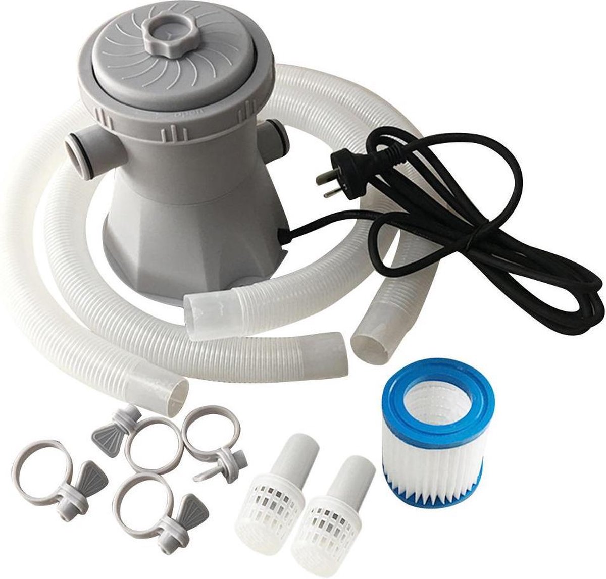 Zo Goods - Premium Zwembad Filterpomp Set - Met GRATIS Filter - Zwembad Pomp - Zwembad Filter - Zwembad Accessoires