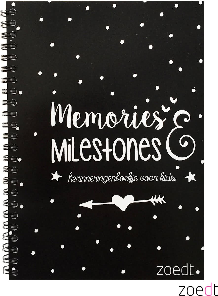 Memories & Milestones Herinneringenboekje voor kids