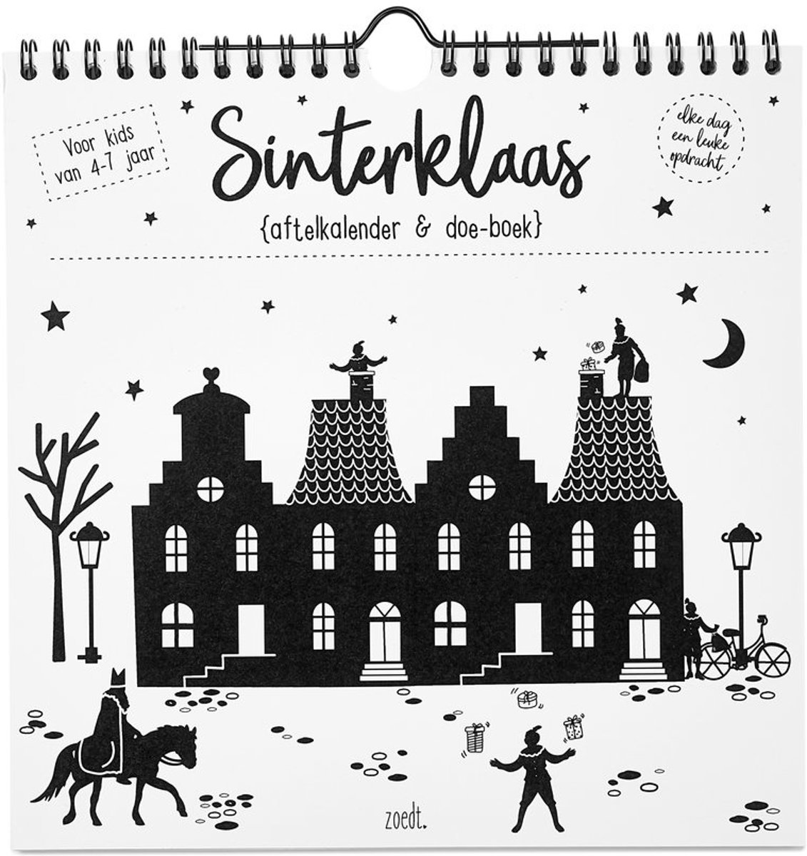 Sinterklaas aftelkalender en doe-boek