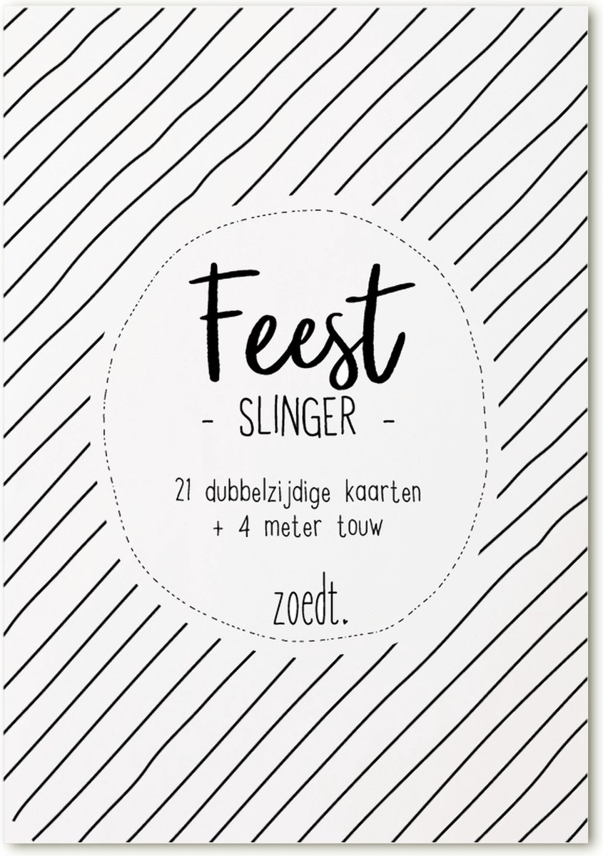 Zoedt - Feestslinger - Hoera je bent jarig