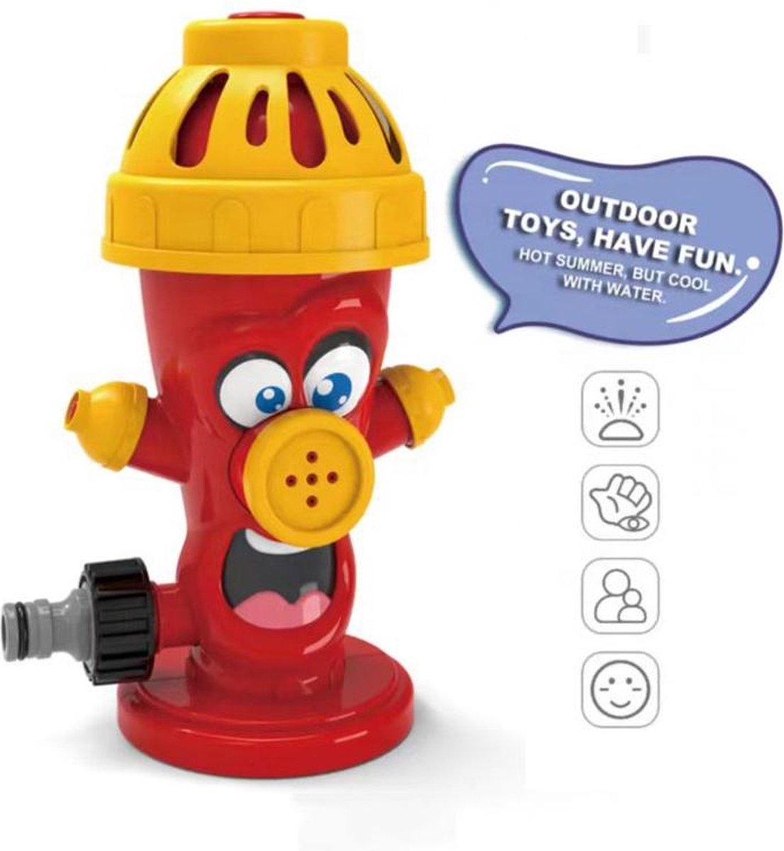 Zoem - Waterfontein - Water speelgoed - brandkraan - Sprinkler - Aquaplay