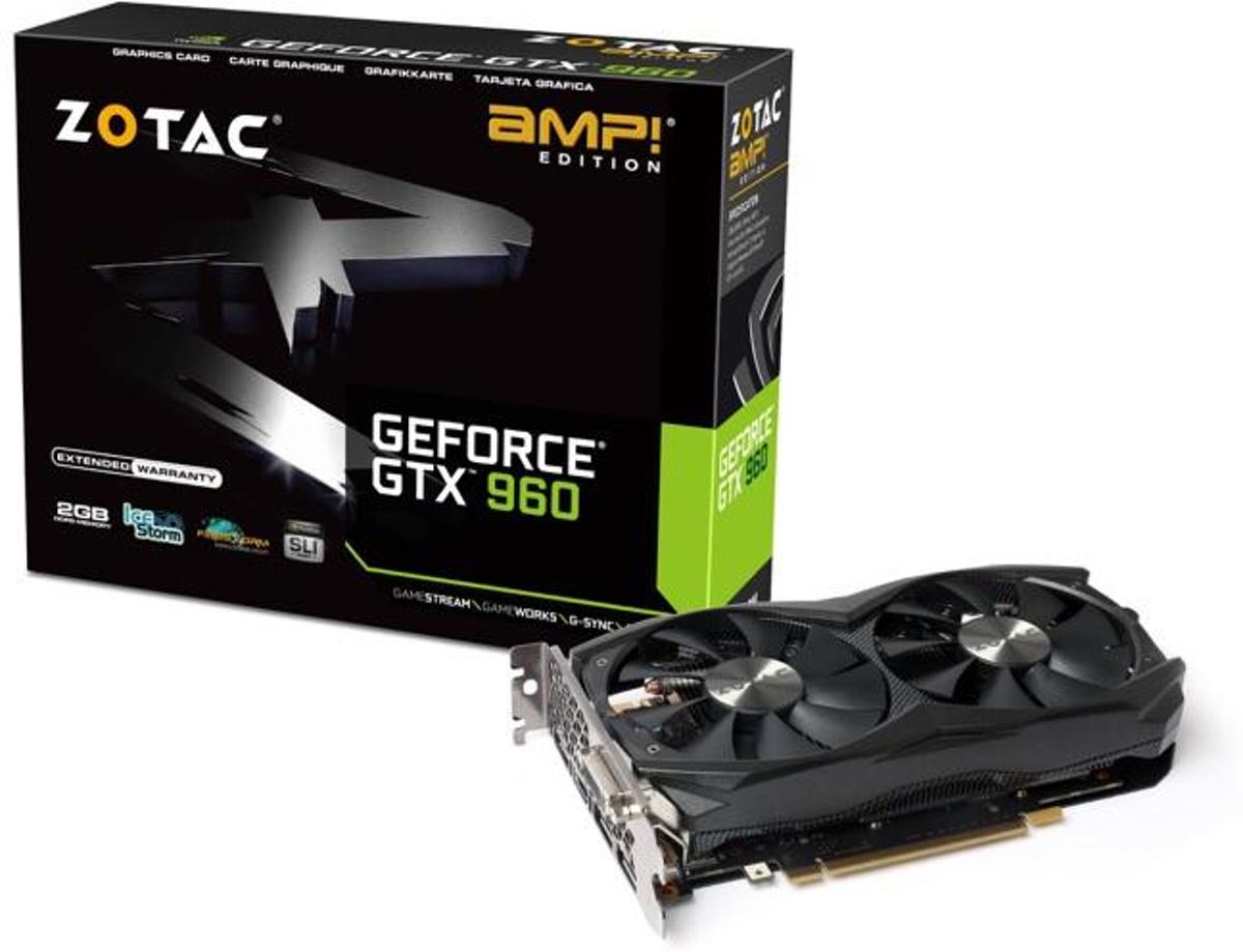 Zotac GTX960 AMP!Edition 2048MB,PCI-E,DVI,HDMI,3xDP